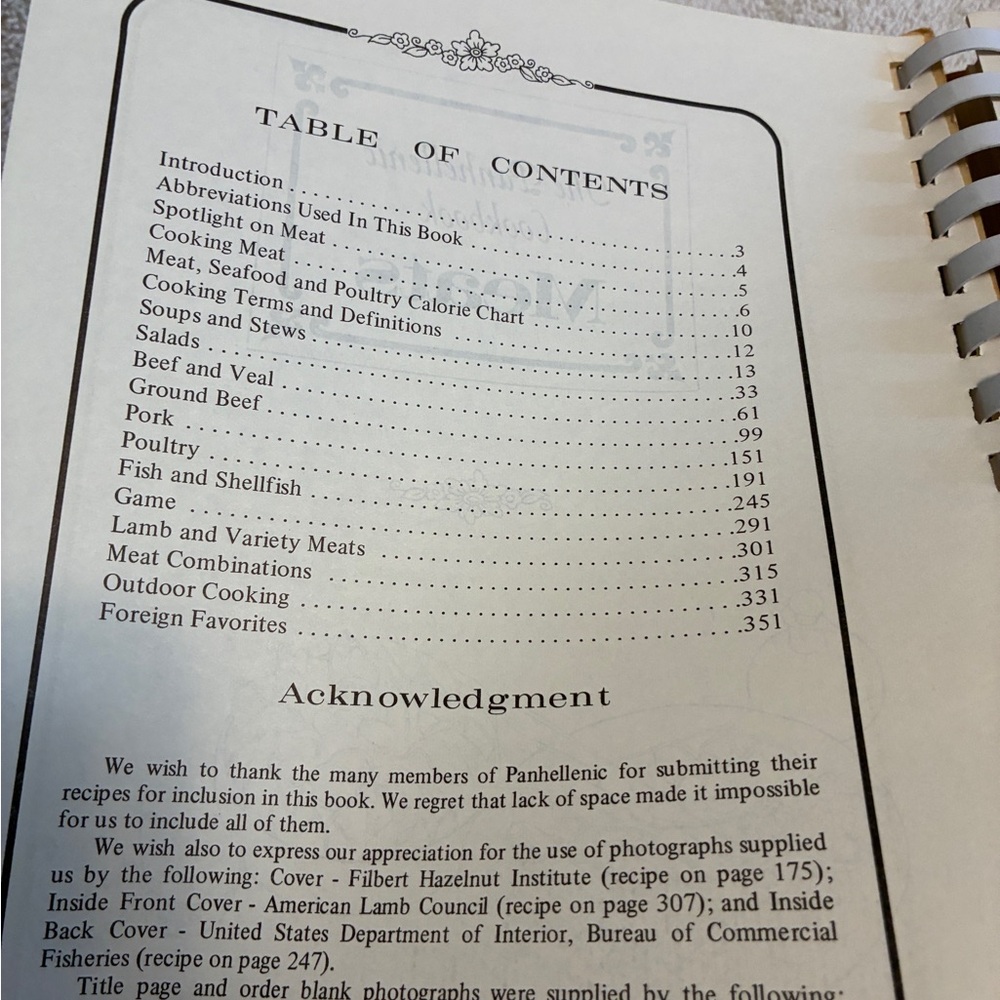 Vintage Panhellenic Cookbooks Lot of 3 Desserts Meats Casseroles Recipe 1969 - Picture 5 of 7